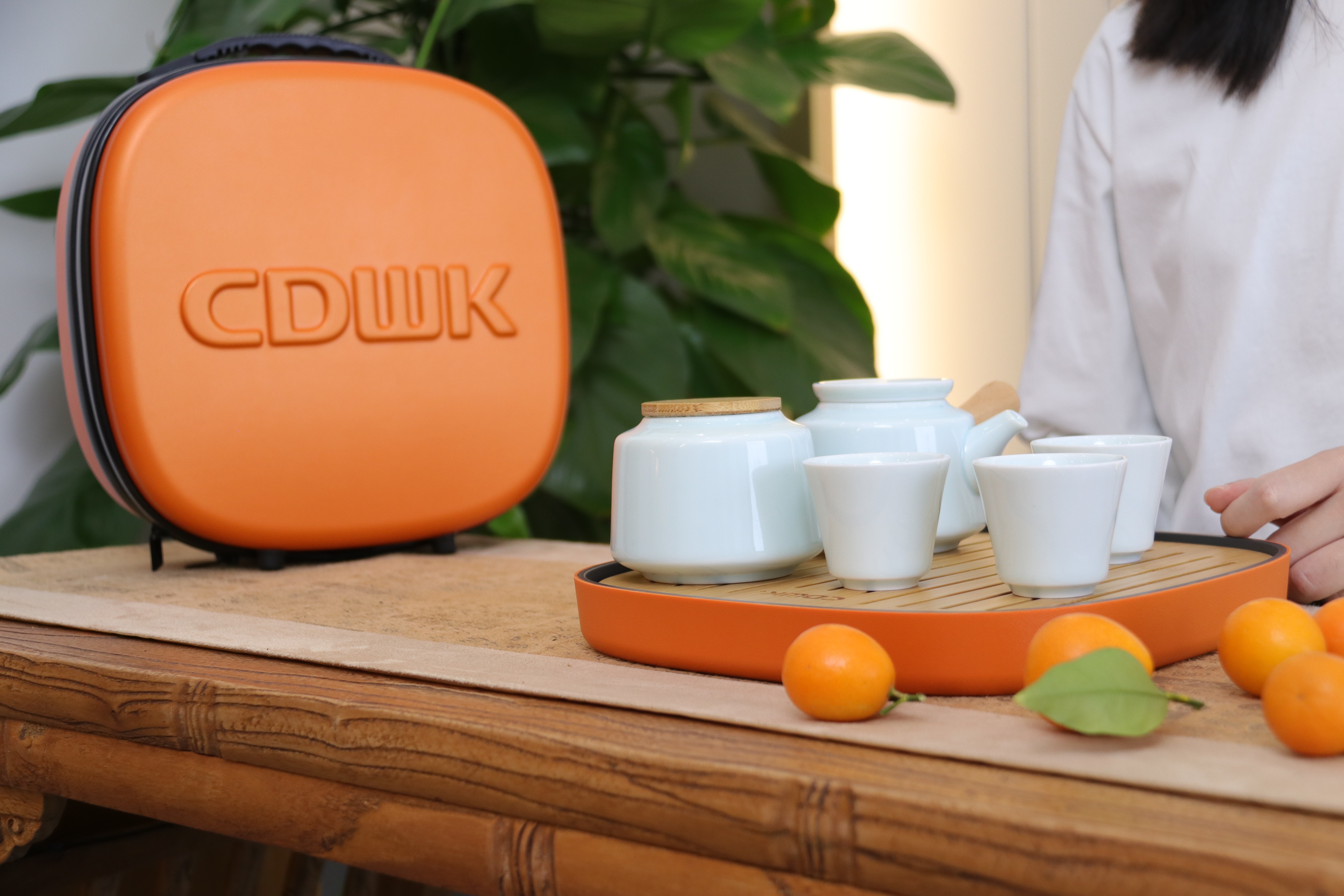 五一假期臨近，請收好CDWK創(chuàng)點這套旅行必備茶具
