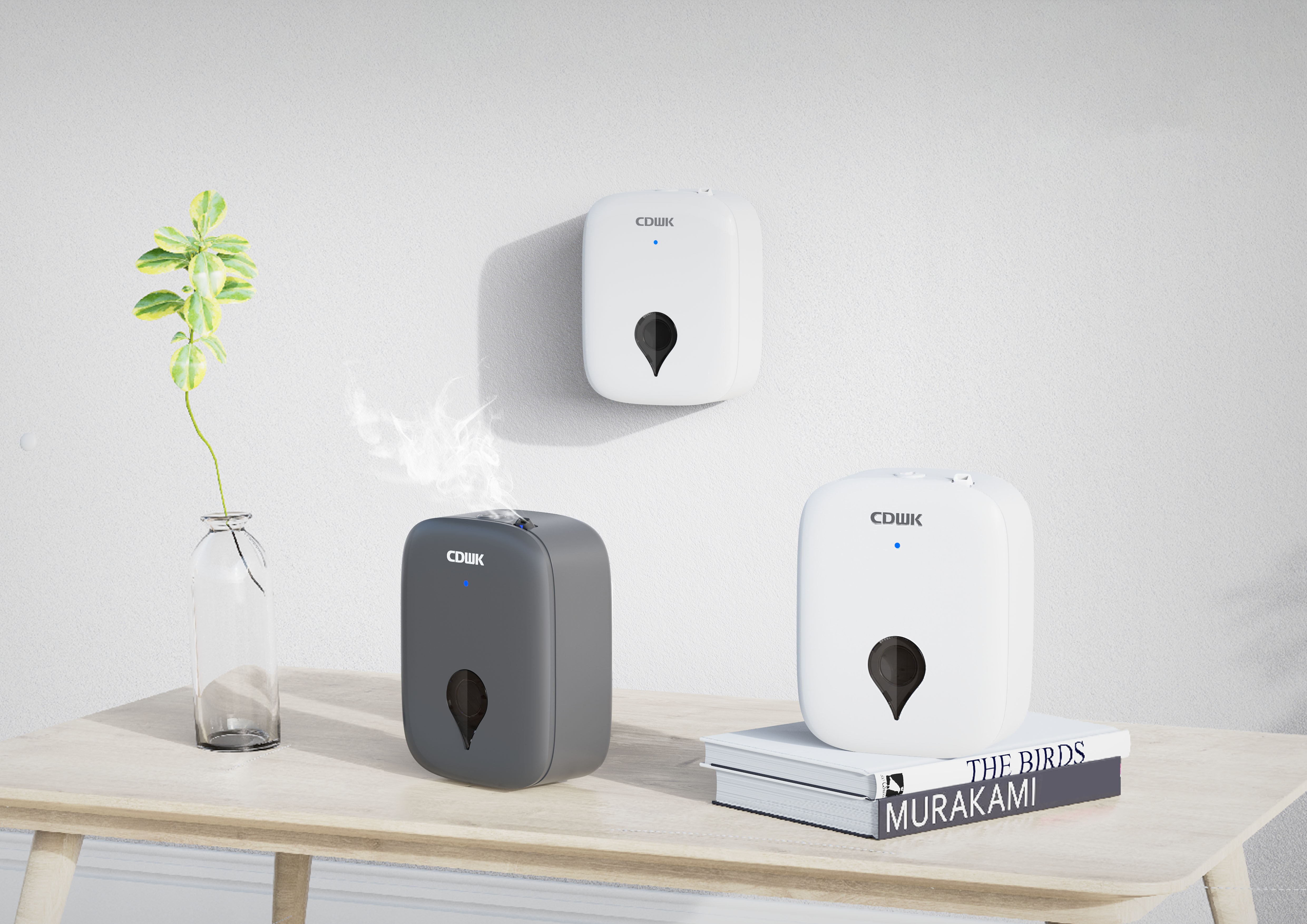 智能控香，CDWK創(chuàng)點智能香薰機，出色香氛實現(xiàn)身心同調(diào)